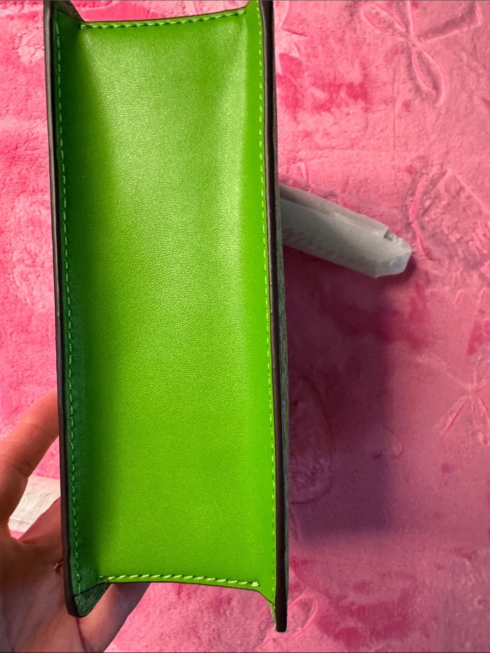 Michael Kors Greenwich Small Flap Crossbody Jungle Green NWT Silver Hardware